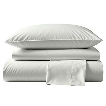 300 Thread Count 100% Organic Cotton Percale Sheet Set