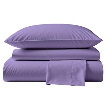 300 Thread Count 100% Organic Cotton Percale Sheet Set