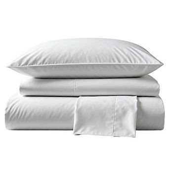 300 Thread Count 100% Organic Cotton Percale Sheet Set