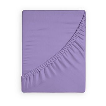 300 Thread Count 100% Organic Cotton Percale Fitted Sheet