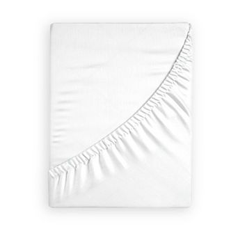 300 Thread Count 100% Organic Cotton Percale Fitted Sheet