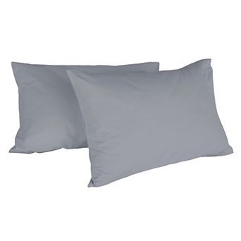300 Thread Count 100% Organic Cotton Percale Pillowcase Set