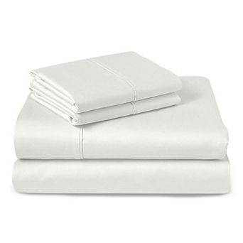 400 Thread Count 100% Organic Cotton Sateen Sheet Set