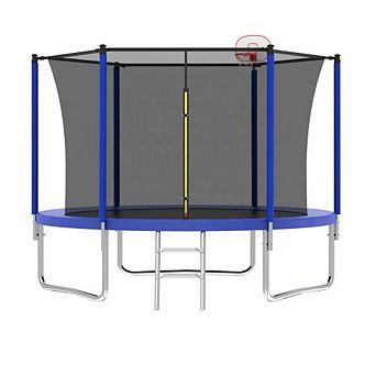 8FT TRAMPOLINE Classic Straight Pole Trampoline Series Safe Durable and Perfect for Endless Joy