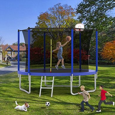 8FT TRAMPOLINE Classic Straight Pole Trampoline Series Safe Durable and Perfect for Endless Joy