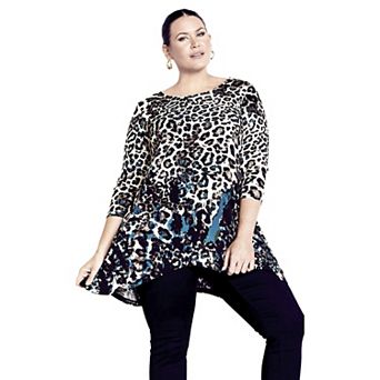Avenue Women's Plus Size Alana Tunic