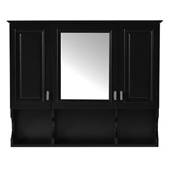 Merax Wall Mounted Bathroom Medicine Cabinet, Modern Bathroom Wall Cabinet with Mirror