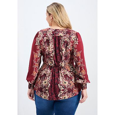 Avenue Women's Plus Size Bella Blouse
