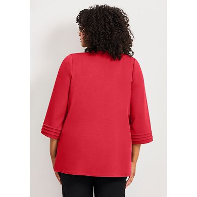 Avenue Women's Plus Size Cascade Jacket