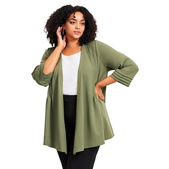 Avenue Women's Plus Size Cascade Jacket