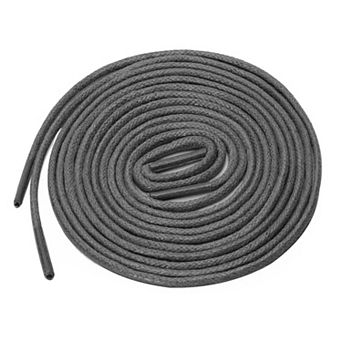 2 Pairs Round Waxed Shoelaces Colored Oxford Shoestrings for Dress Shoes Boots 23.62"