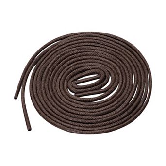 2 Pairs Round Waxed Shoelaces Colored Oxford Shoestrings for Dress Shoes Boots 39.37"