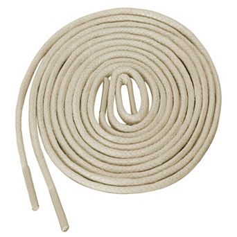 2 Pairs Round Waxed Shoelaces Colored Oxford Shoestrings for Dress Shoes Boots 43.3"
