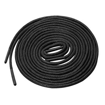 2 Pairs Round Waxed Shoelaces Colored Oxford Shoestrings for Dress Shoes Boots 43.3"