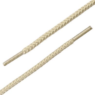 2 Pairs Unisex Thick Solid Colors Round Shoelaces for Leather Shoes Boots 100cm/39.37"