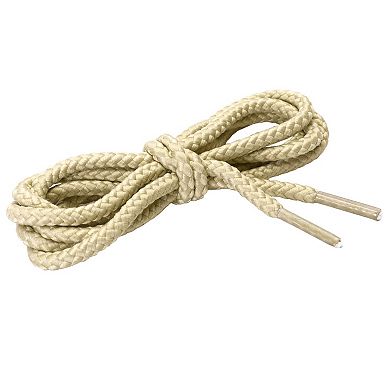 2 Pairs Unisex Thick Solid Colors Round Shoelaces for Leather Shoes Boots 100cm/39.37"