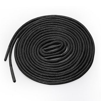 2 Pairs Round Waxed Shoelaces Colored Oxford Shoestrings for Dress Shoes Boots 27.55"