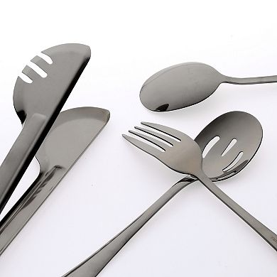 8Pcs Silverware Set, Stainless Steel Flatware with Spoons and Fork Set, Mirror Polished Cutlery Set