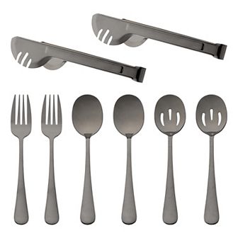 8 pc Silverware Set, Stainless Steel Flatware with Spoons and Fork Set, Mirror Polished Cutlery Set