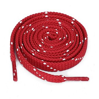 3 Pairs Double Color Twill Athletic Flat Shoelaces for Casual Sneakers 55"