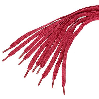 5 Pairs High Durability Athletic Unisex Flat Shoelaces for Sneakers 24"