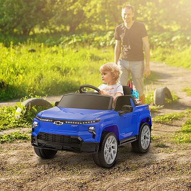 Qaba 12V Licensed Kids Electric Car with Back Storage, Suspension