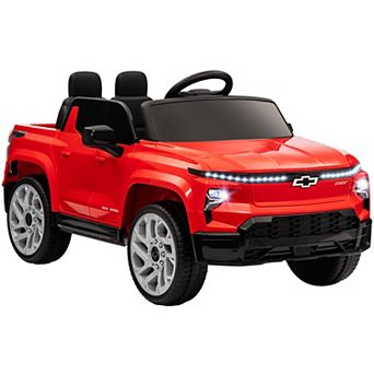 Qaba 12V Chevrolet Silverado EV RST Licensed Kids Electric Car