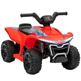 Qaba Kids ATV Quad, 6V Ride On Toy with Rechargeable Battery