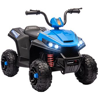 Qaba 12V Kids ATV with Spring Suspension, Forward & Reverse