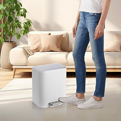 5.3 Gallon Stainless Steel Garbage Can