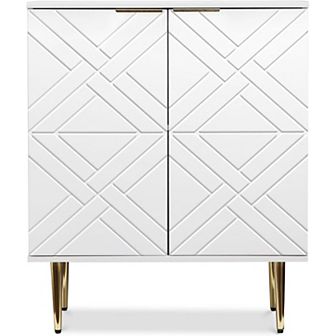 Storage Cabinet, Modern Accent Cabinet for Living Room, Entryway, Kitchen