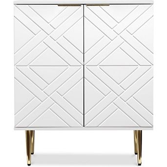 Storage Cabinet, Modern Accent Cabinet for Living Room, Entryway, Kitchen