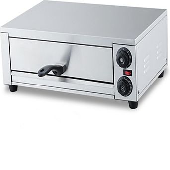 16 Inch Countertop Commercial Pizza Oven with Grilling Rack for Home and Restaurant