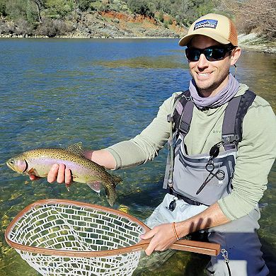 Fly Fishing Net Trout Net, Soft Mesh Fishing Net