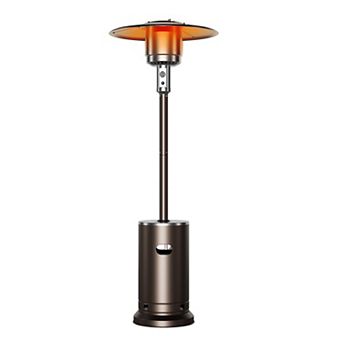 48000 Btu Patio Heaters, Outdoor Propane Heater with Wheels, for Home, Patio, Garden
