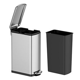8 Gallon Trash Can, Slim Kitchen Trash Can