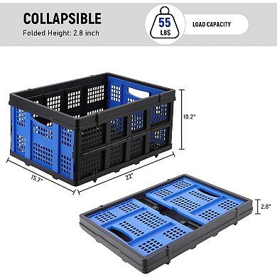 Foldable Storage Basket for Kitchen Office Camping Classroom Storage