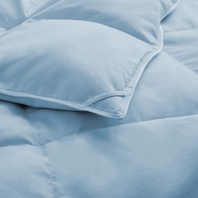 Unikome Lightweight White Goose Down Feather Fiber Comforter Soft, Breathable & Noiseless Duvet