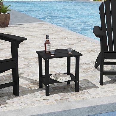Double Side Table Adirondack End Table