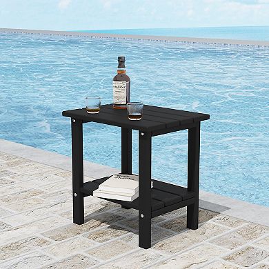 Double Side Table Adirondack End Table