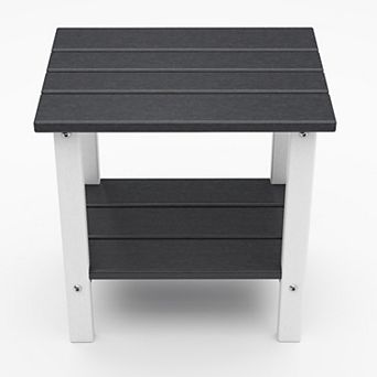 Double Side Table Adirondack End Table