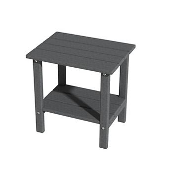 Double Side Table Adirondack End Table
