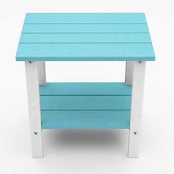 Double Side Table Adirondack End Table