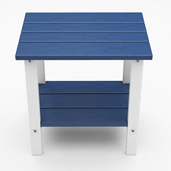 Double Side Table Adirondack End Table