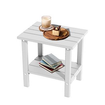 Double Side Table Adirondack End Table