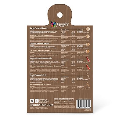 Spunky Pup Chew-Cuterie Meaty Medley Dog Treats