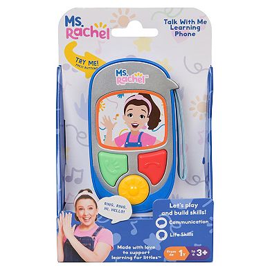 Spin Master Ms. Rachel Electronic Talk with Me Learning Phone