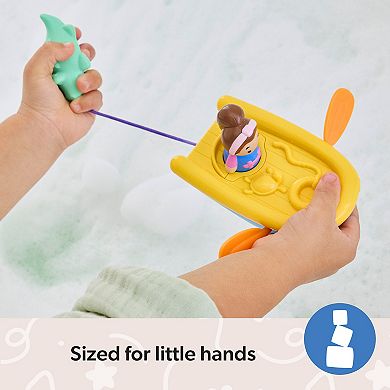 Spin Master Ms. Rachel Row Your Boat Educational Bath Toy for Ages 2-3 Years