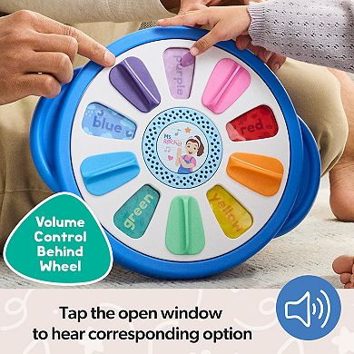 Spin Master Ms. Rachel Learning Wheel with 3 Play Modes Educational Toy