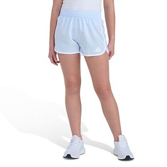 Juniors' adidas Elastic Waistband Pacer Shorts with Binding